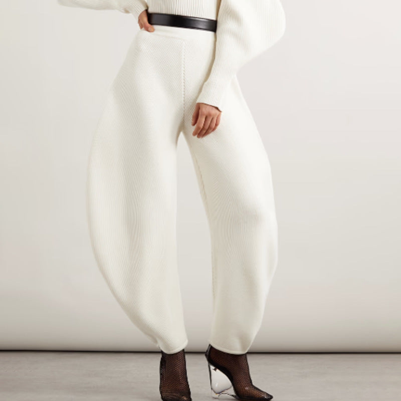 Gabrielle – Pantalon Taille Haute Street-Hipster