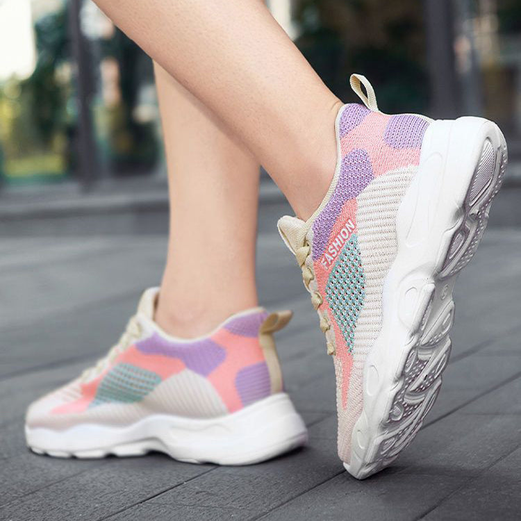 Victoria – Sneaker polyvalent pour femmes avec blocs de couleur