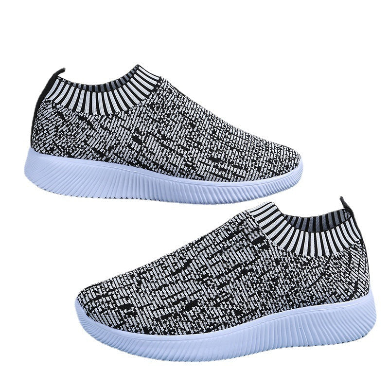 Phillip – Chaussures à rayures en maille pour hommes