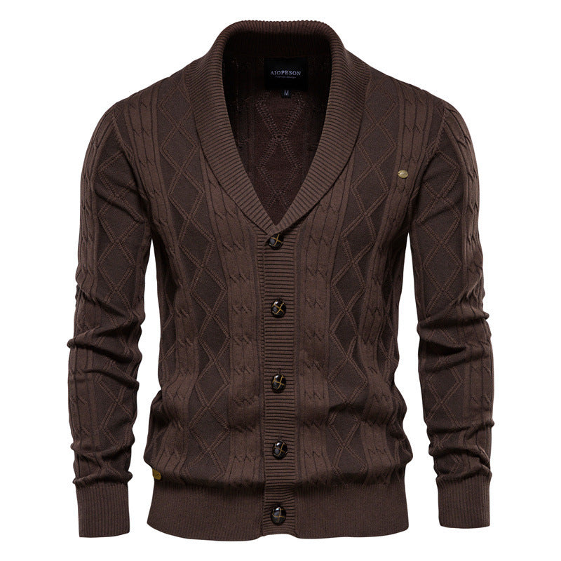Paul – Pull en Maille pour Homme avec Design Rembourré