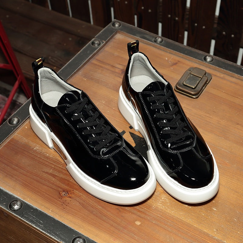 Duncan – Chaussures à lacets pour hommes avec semelle plate et design polyvalent
