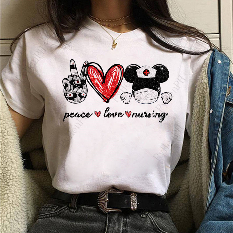 Tanya – T-shirt Femme à Manches Courtes Blanc Tendance