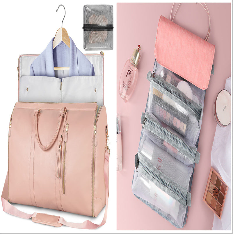Emma – Grande Capacité Sac de Voyage Duffle pour Femmes, Sac à Costume Pliable, Imperméable