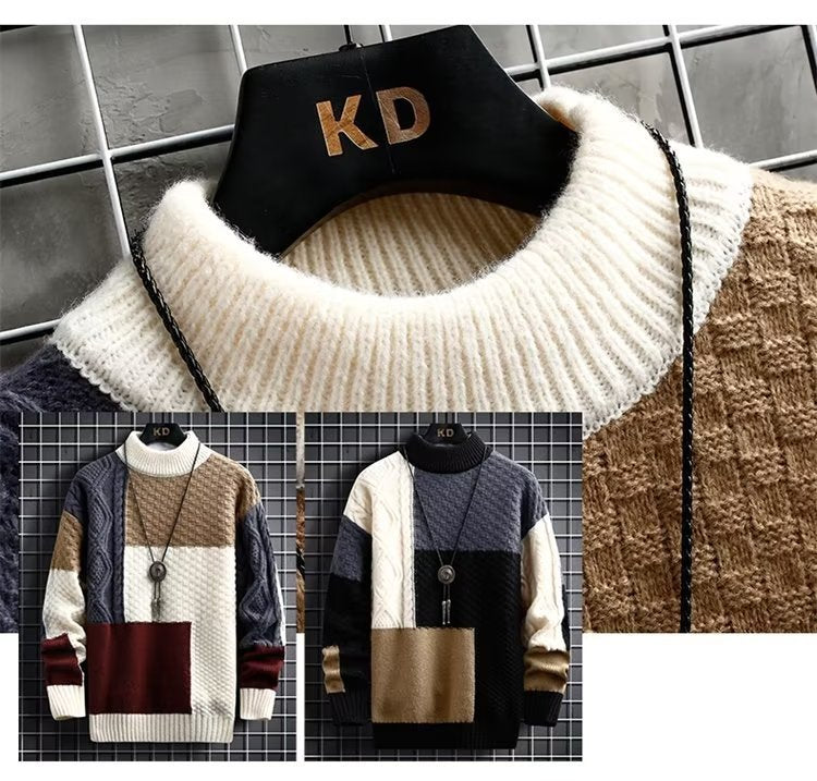 Alexander – Langer lässiger Pullover für Herren
