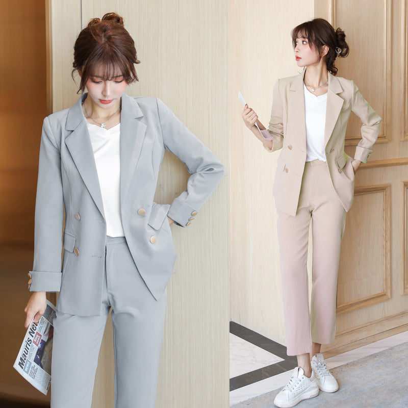 Georgina – Élégant Tailleur Pantalon pour le Printemps et l'Automne