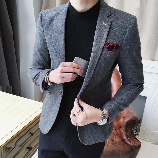 Dale – Veste de Costume Décontractée Élégante pour Hommes