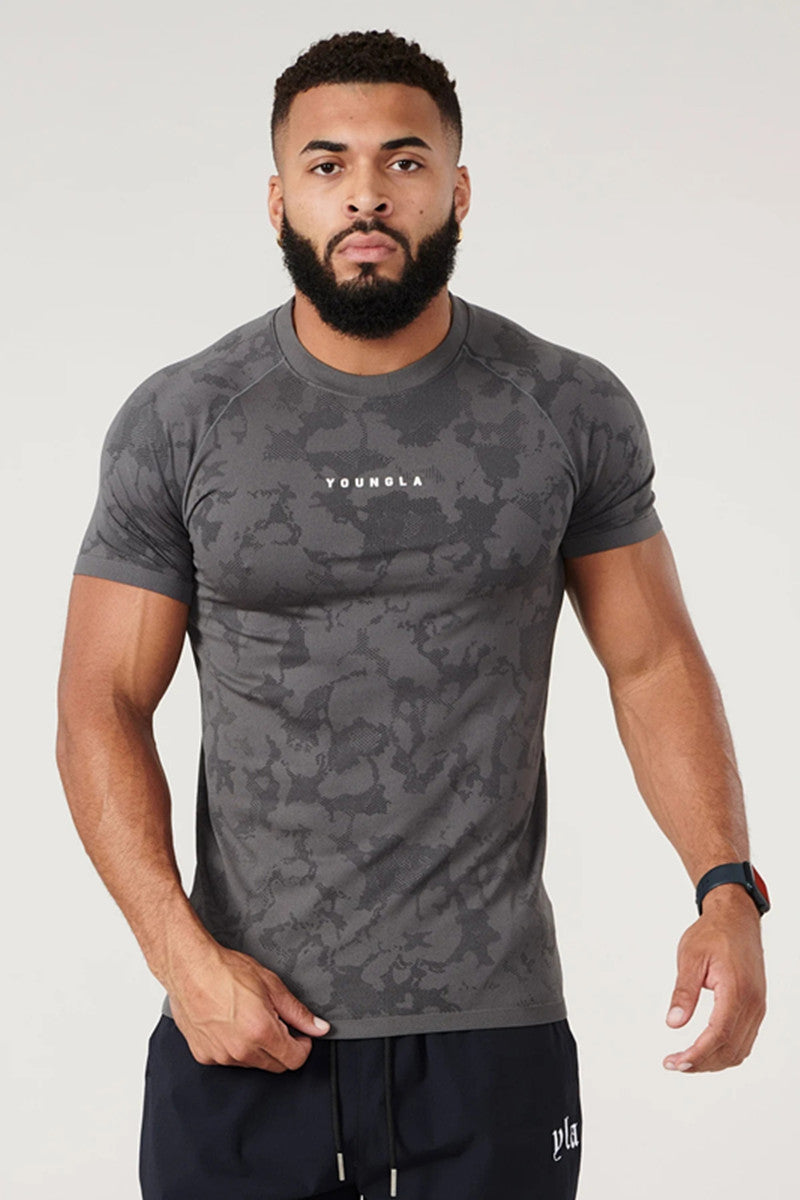Francis – T-shirt Camouflage Sportif pour Homme