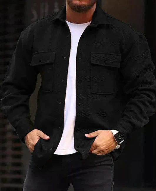 Oscar – Manteau pour Homme avec Col Polo