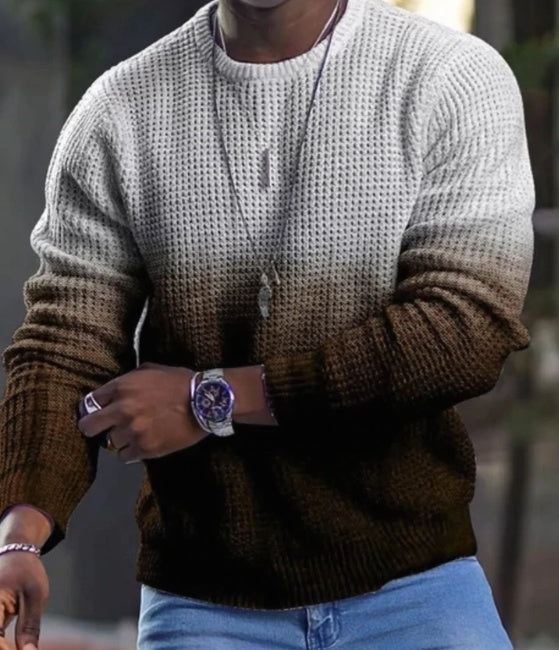 Victor – 3D Pullover für Herren mit langen Ärmeln