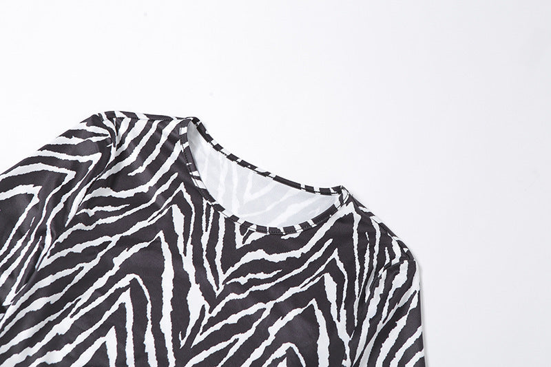 Susan – Top à Lacets Rayé pour Femme