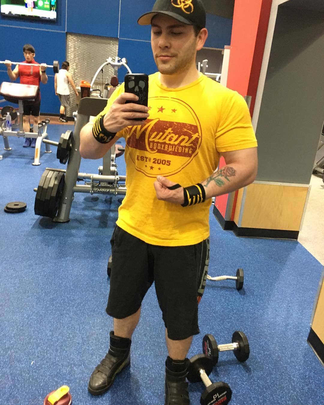 Francis – T-shirt de fitness à manches courtes pour hommes