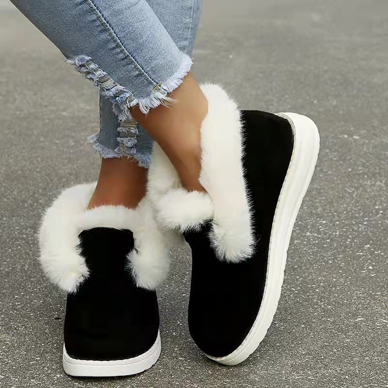 Marion – Bottes d'hiver chaudes avec doublure en peluche pour femmes