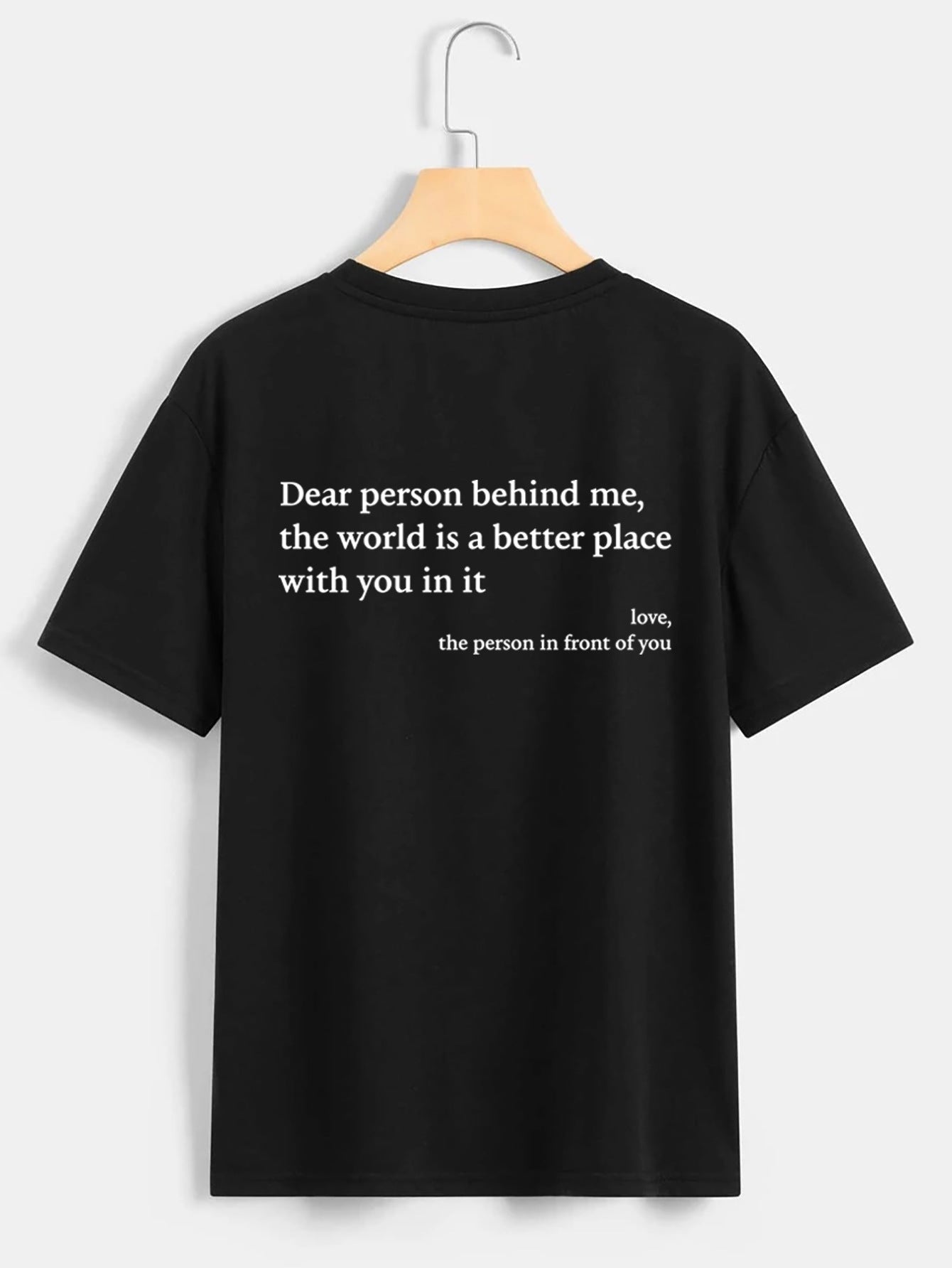Sophie – T-shirt à col rond avec slogan