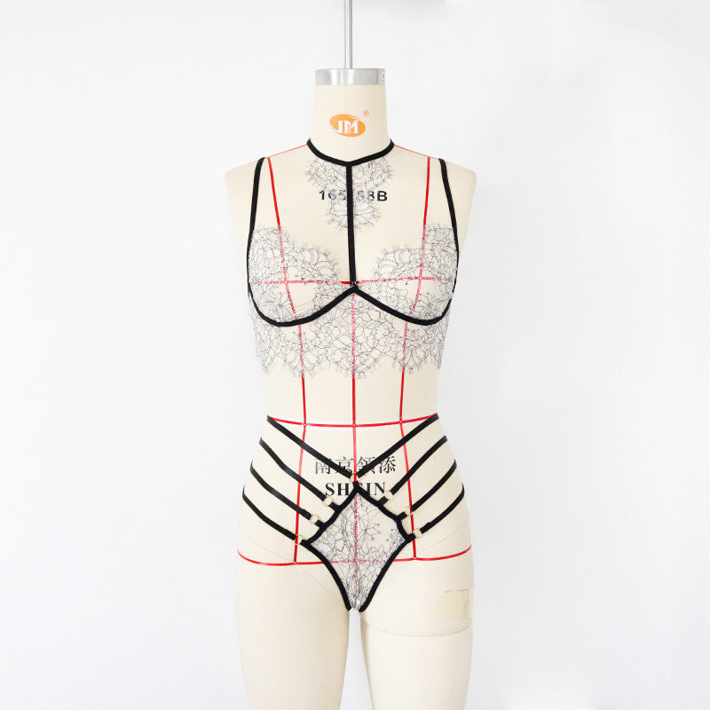 Lisa – Ensemble Lingerie Femme Séduisant Trois Pièces
