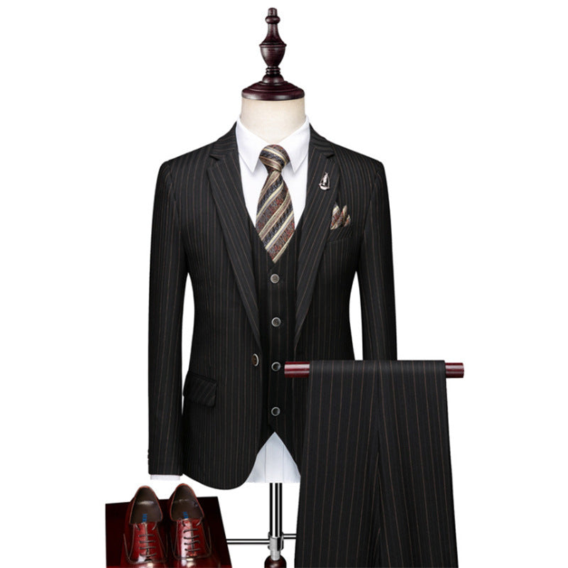 Raymond – Costume rayé pour homme en style business-casual