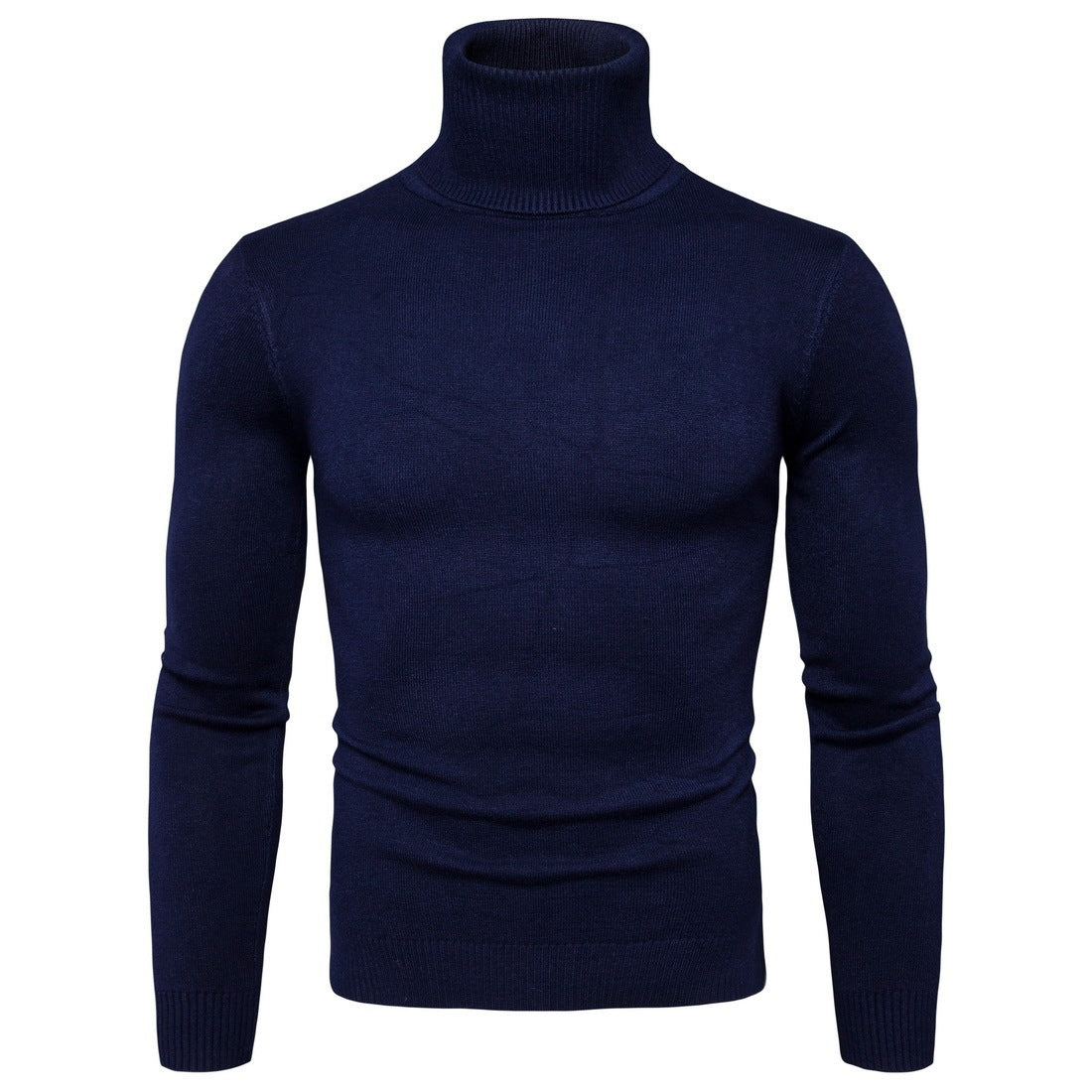 George – Schmaler Thermo-Turtleneck Pullover für Herren in einfarbigen Designs