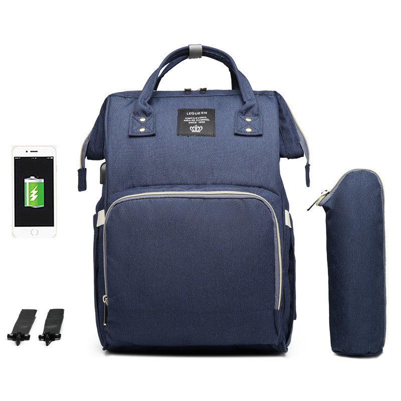 Carly – Sac à langer grande capacité pour mamans au design élégant