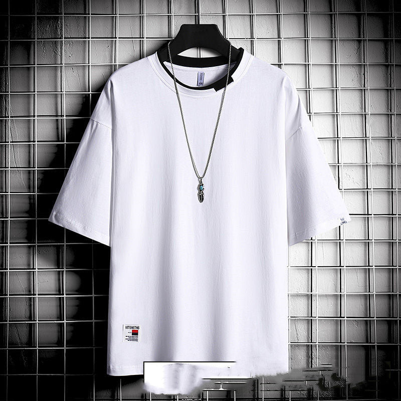 Donald – T-shirt ample style Hong Kong pour homme
