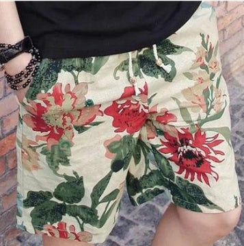 Aidan – Herren Leinen Strandshorts