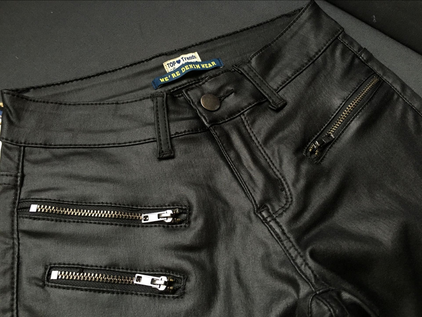 Callum – Pantalon en Cuir Vegan