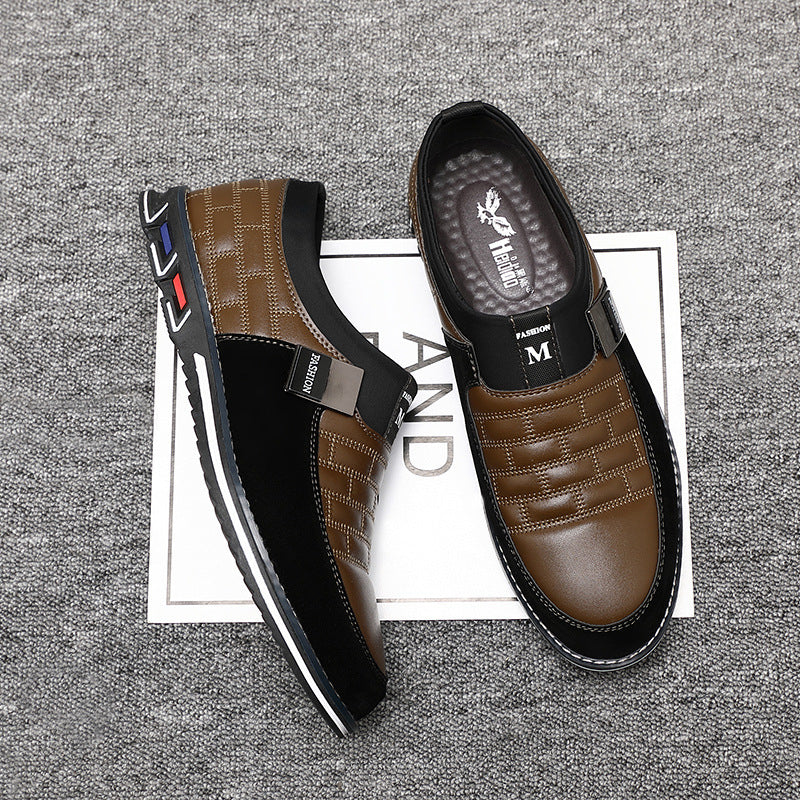 Benjamin – Chaussures Business-Casual Coréennes en Cuir Végan