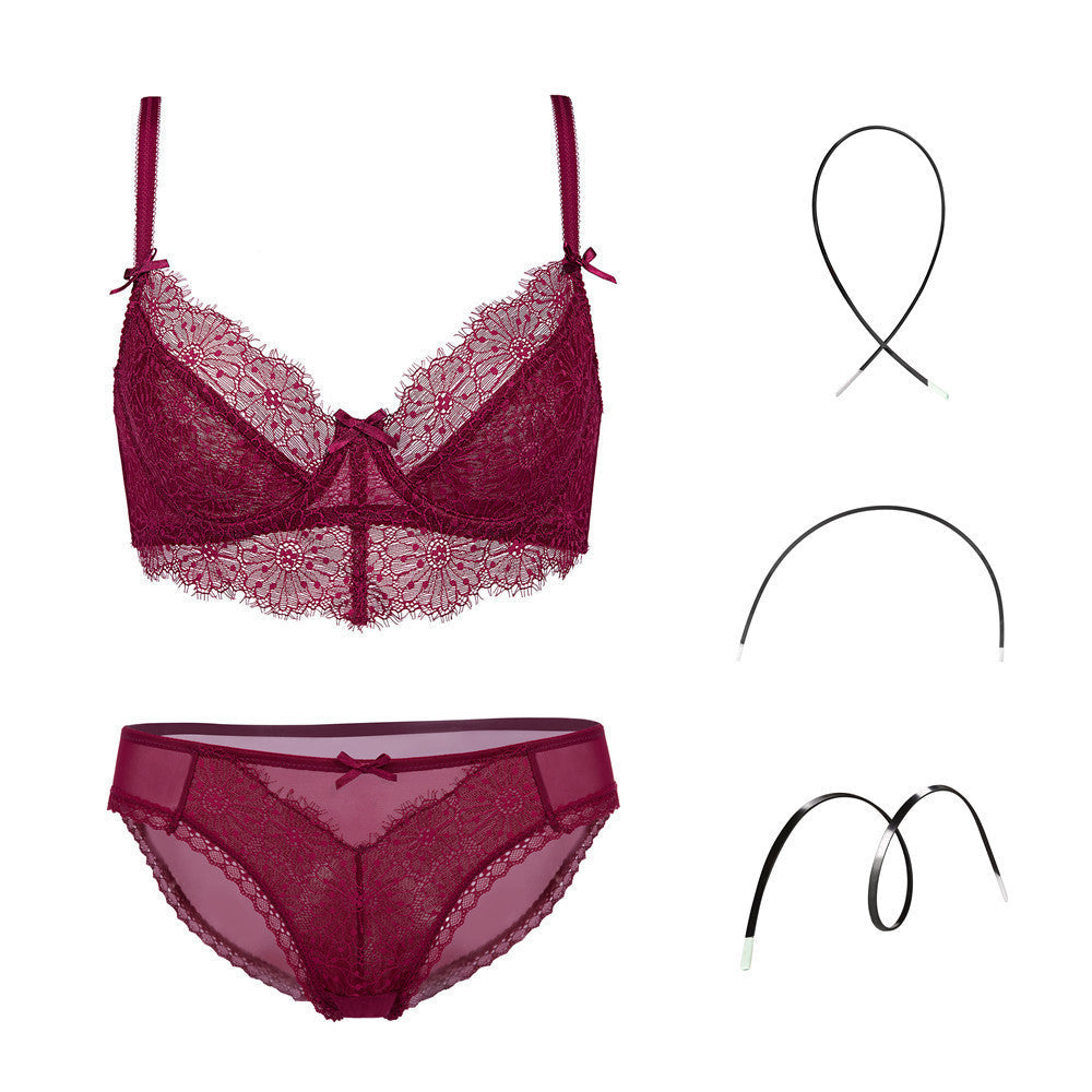 Michelle – Ensemble de lingerie en dentelle transparente