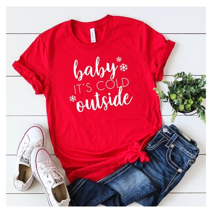 Alison – T-shirt en coton avec motif croix pour femmes