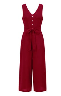 Julie – Jumpsuit élégant pour femme avec dos nu