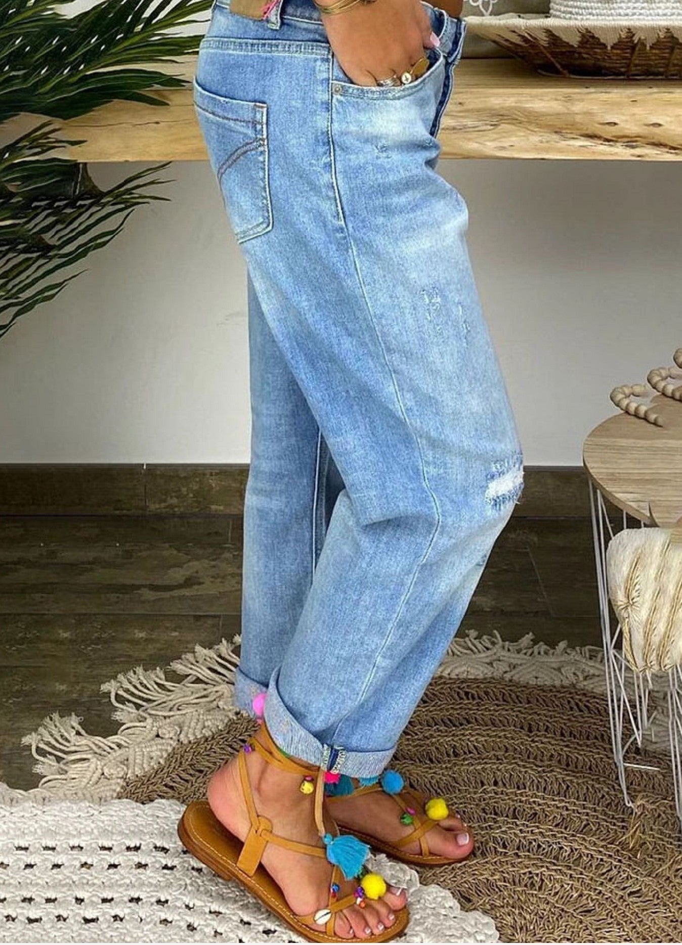 Kelly – Jean Taille Haute d'Été pour Femmes