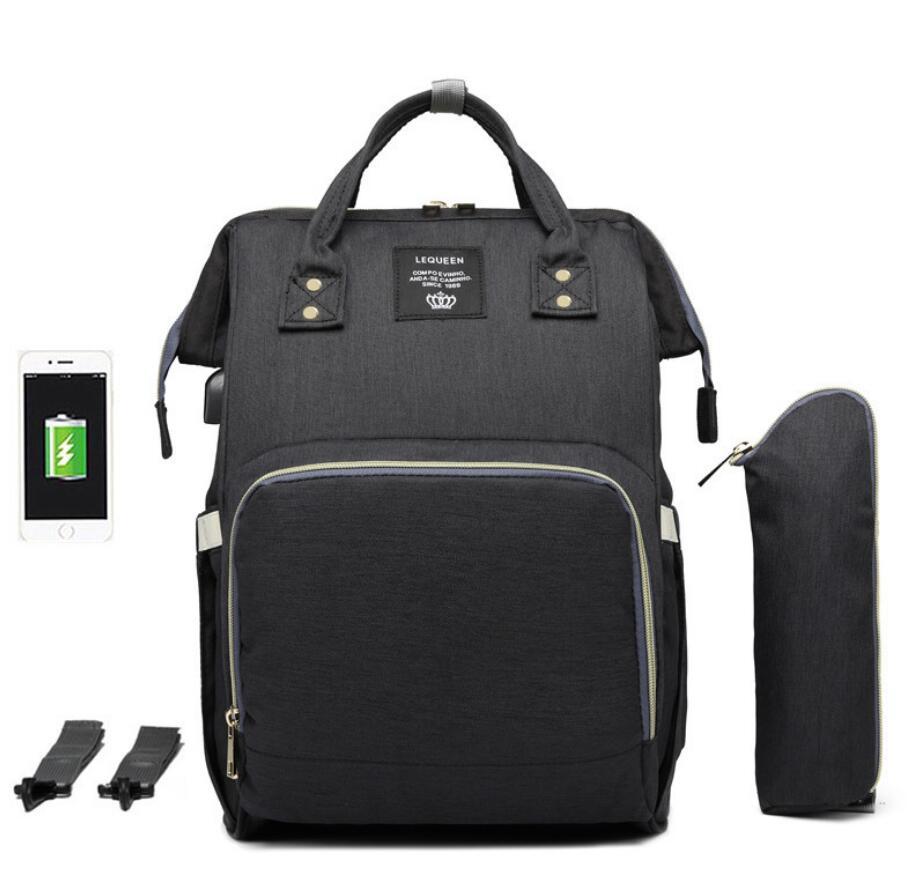 Carly – Sac à langer grande capacité pour mamans au design élégant