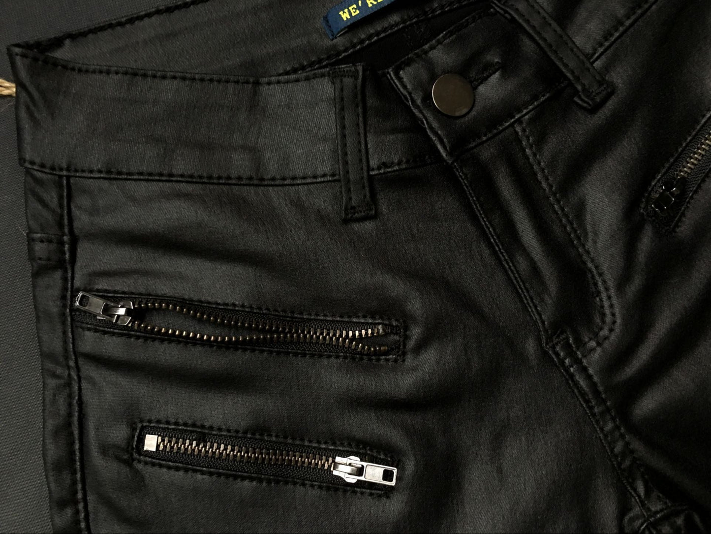 Callum – Pantalon en Cuir Vegan