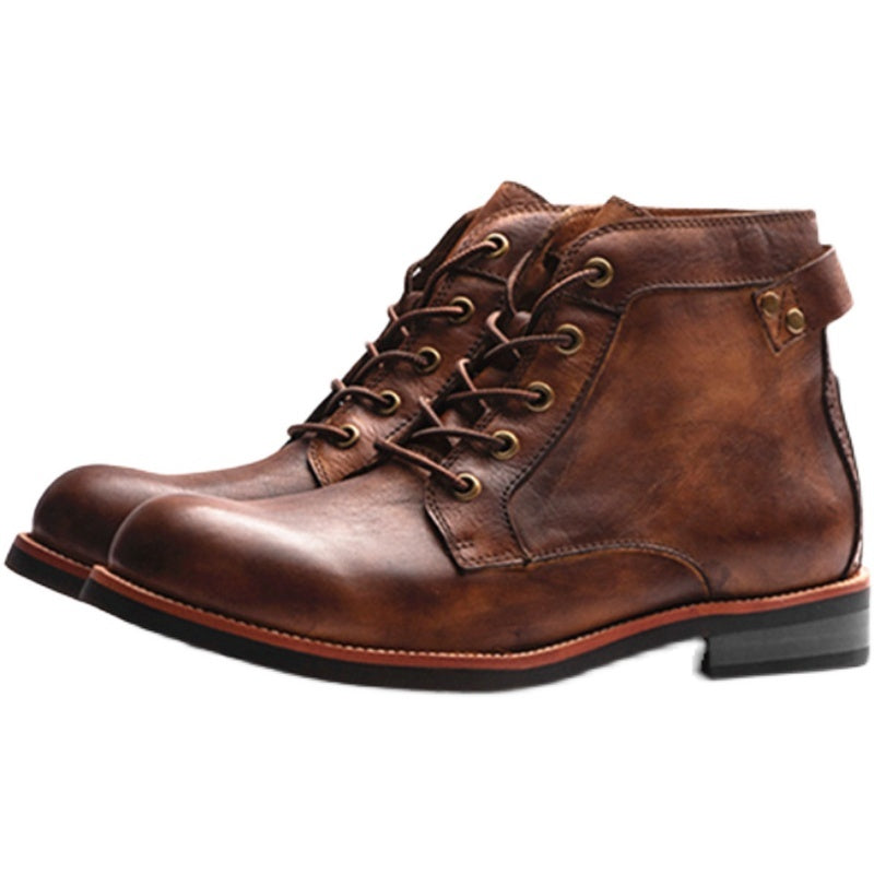 Michael – Bottes Militaires pour Hommes en Grandes Tailles