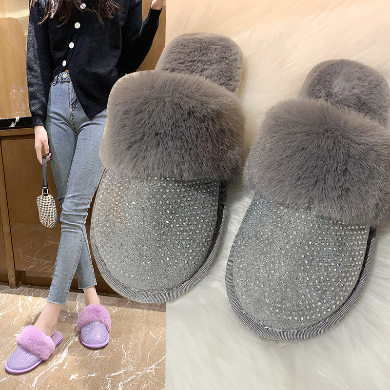 Claire – Sandales plates pour femmes avec strass