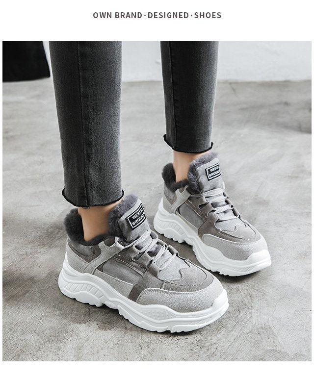 Amelia – Sneaker en Coton pour Femme