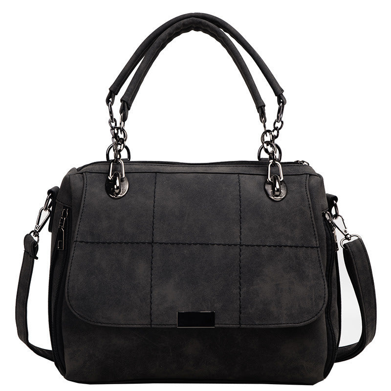 Heather – Grande Sacoche en Cuir Vegan Premium Vert Matcha
