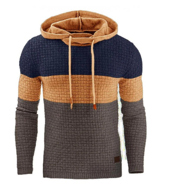 Stan – Sweatshirt à Capuche Jacquard pour Hommes