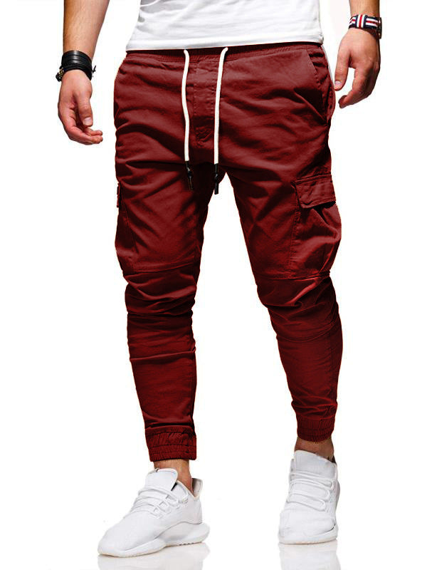 Glen – Pantalon décontracté en coton fin pour hommes en automne