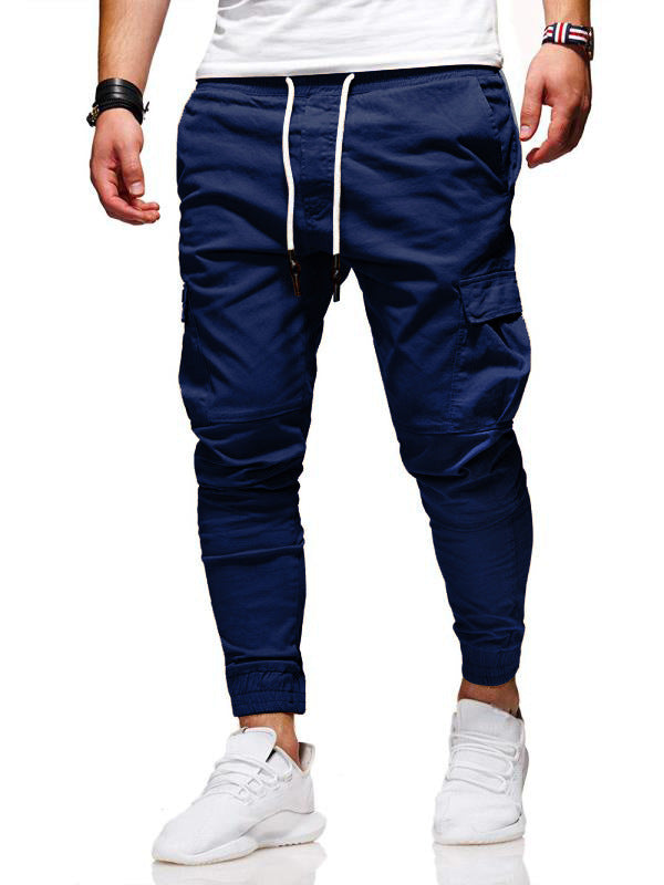 Glen – Pantalon décontracté en coton fin pour hommes en automne