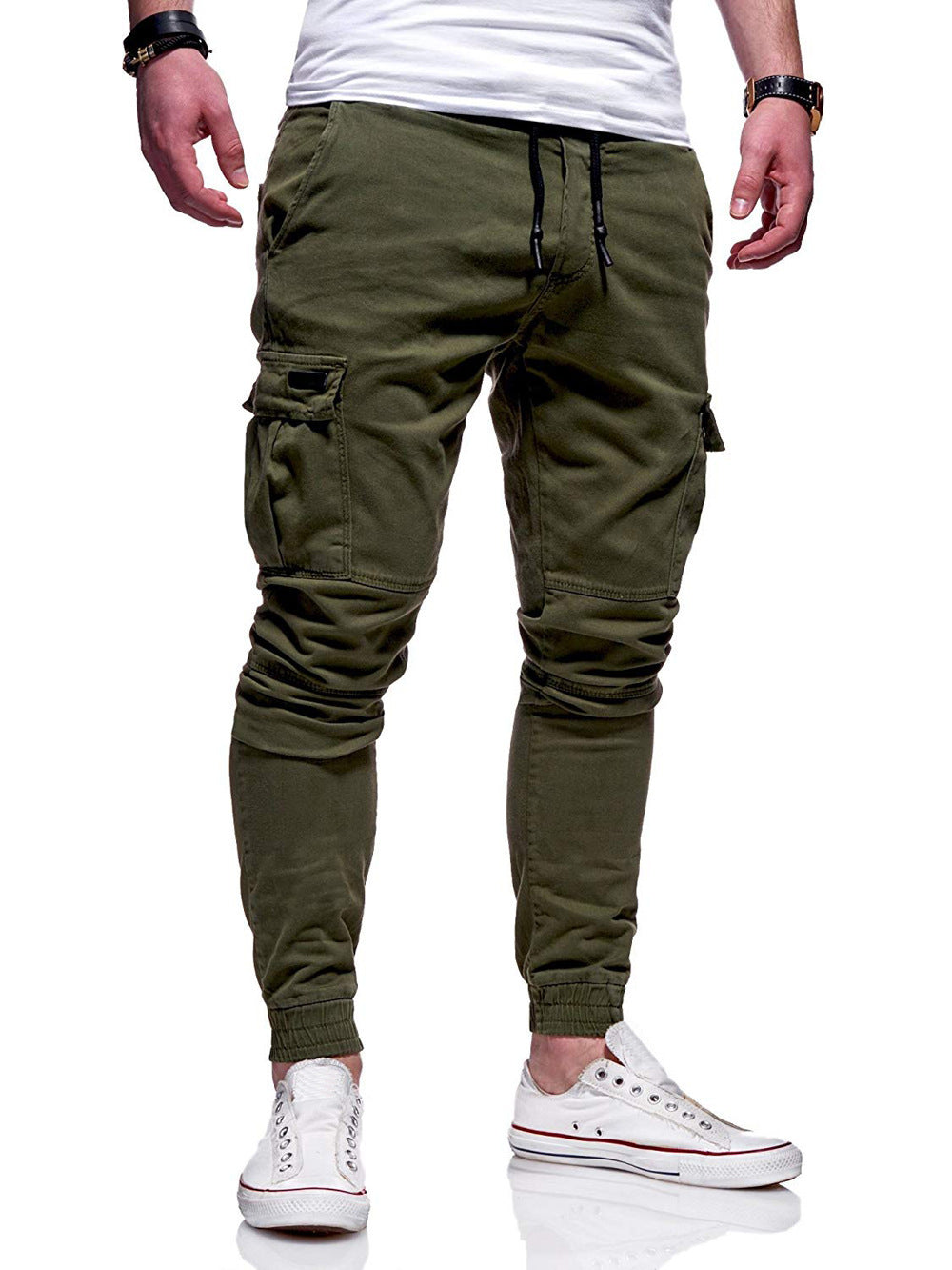 Glen – Pantalon décontracté en coton fin pour hommes en automne
