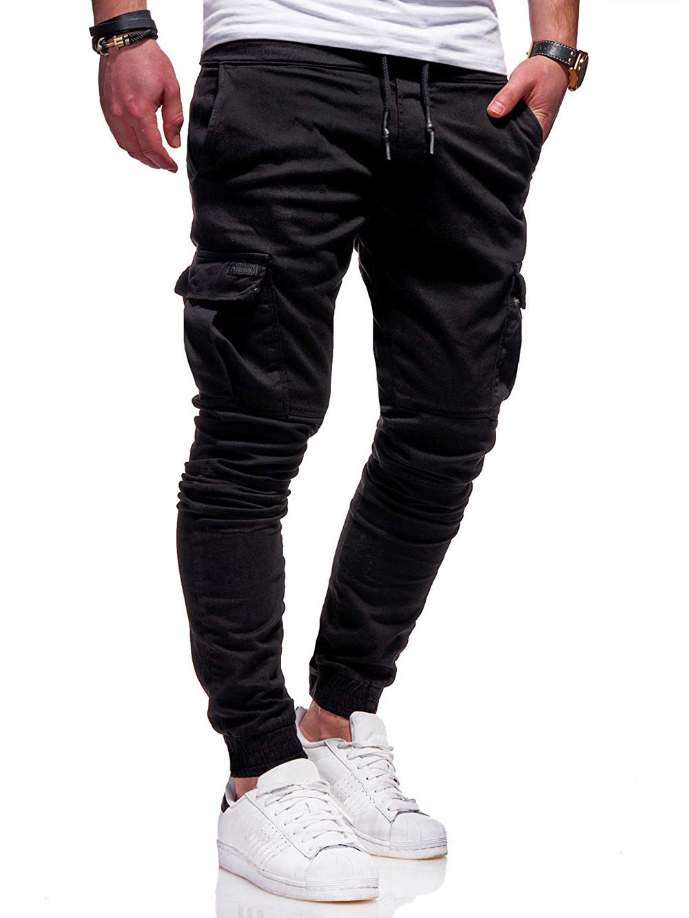 Glen – Pantalon décontracté en coton fin pour hommes en automne
