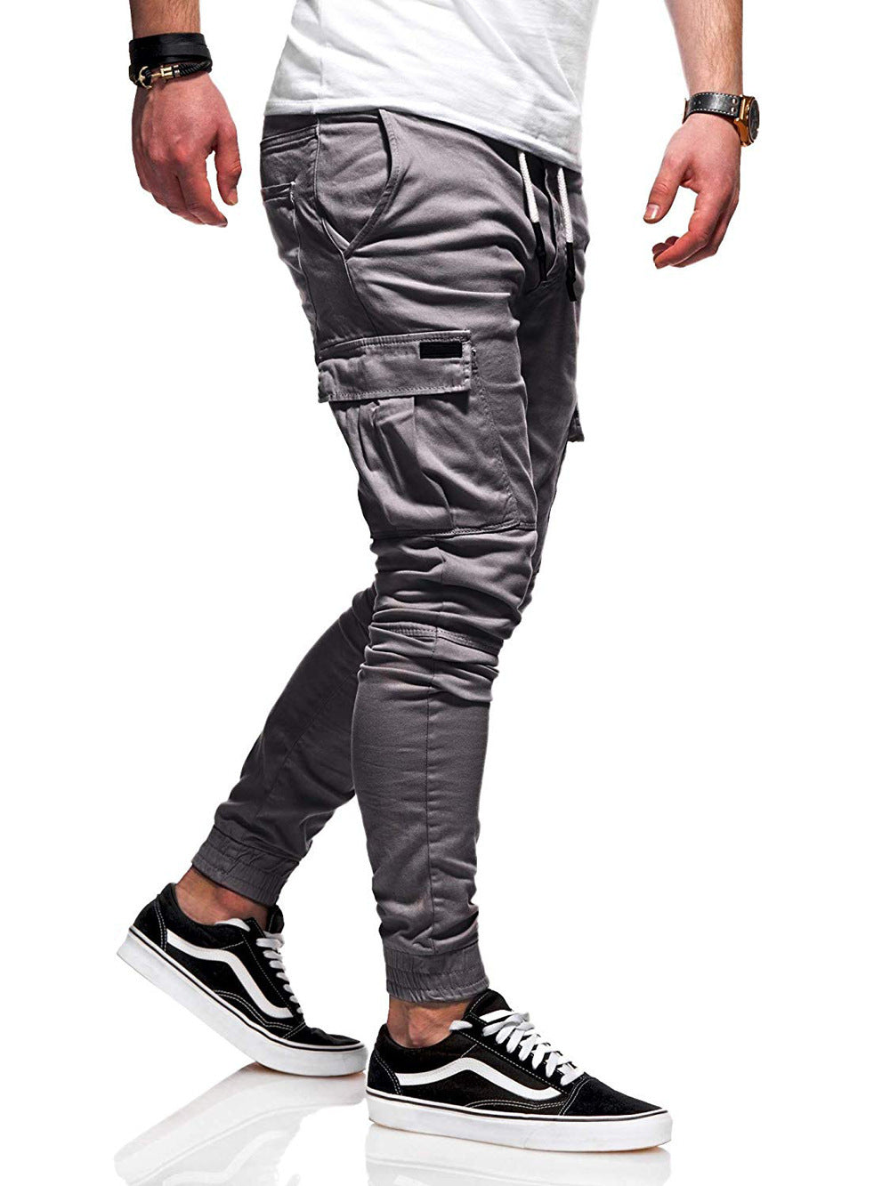 Glen – Pantalon décontracté en coton fin pour hommes en automne