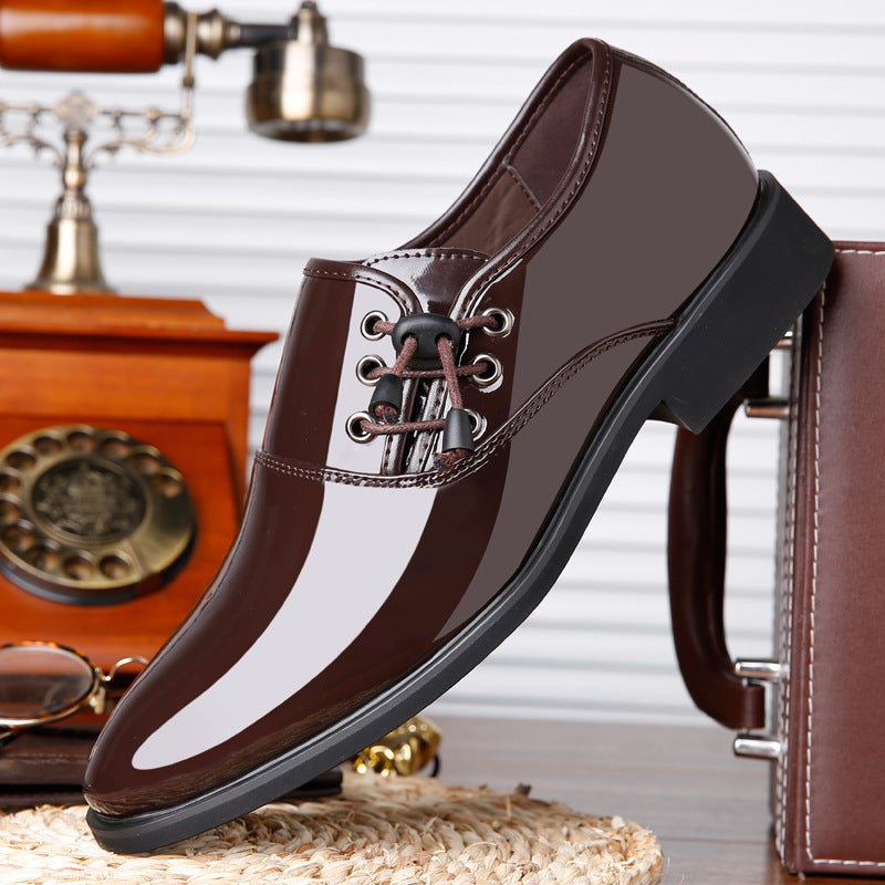 Denis – Élégants Chaussures en Cuir Verni pour Hommes