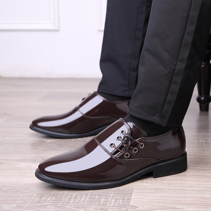 Denis – Élégants Chaussures en Cuir Verni pour Hommes
