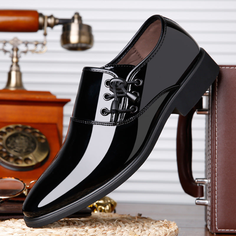 Denis – Élégants Chaussures en Cuir Verni pour Hommes