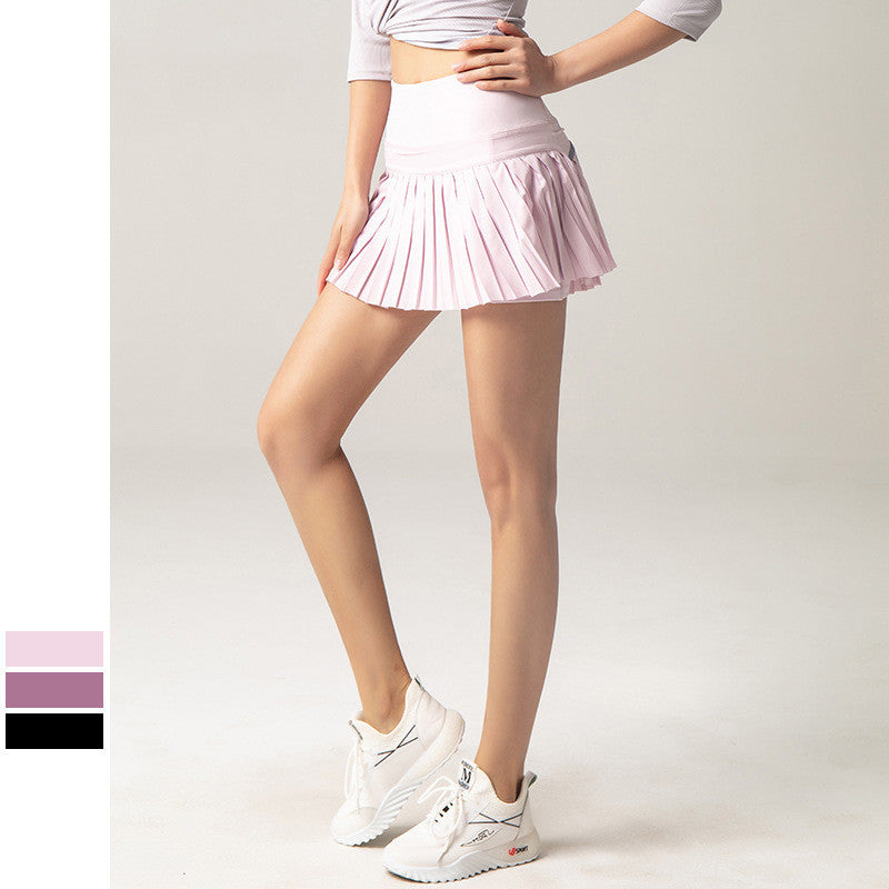 Anna – Jupe Plissée A-Ligne Séchage Rapide pour Femme
