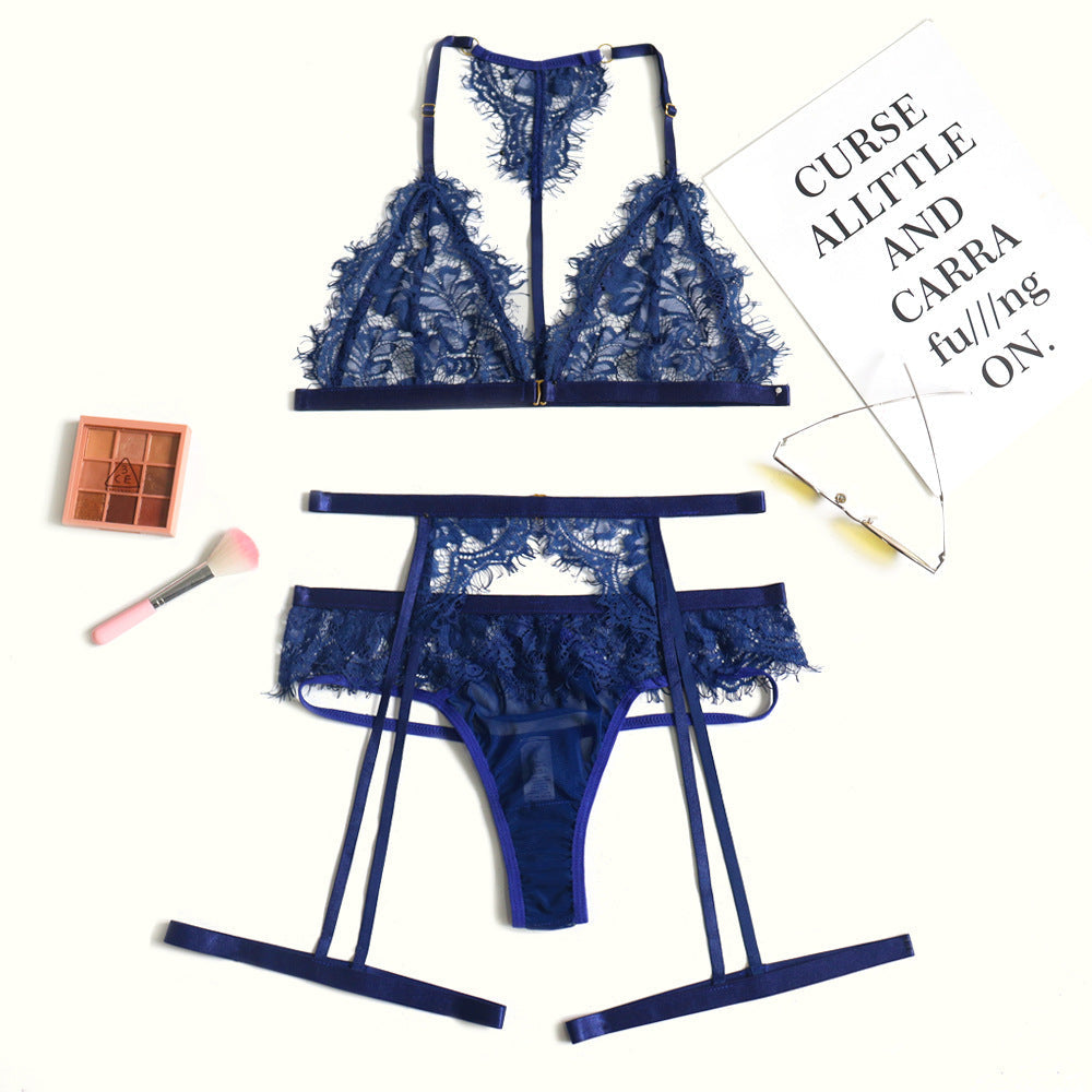 Heather – Ensemble de Lingerie en Dentelle Transparente