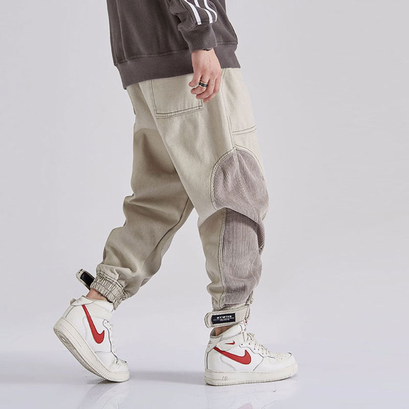 Thomas – Jeans Homme Confortables Coupe Ample avec Design à Bloc de Couleurs