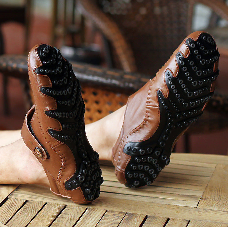 Kenny – Chaussures de Mode Coréenne en Cuir Vegan pour Hommes