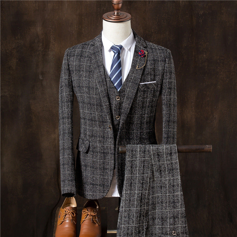 Reginald – Costume trois pièces élégant pour homme