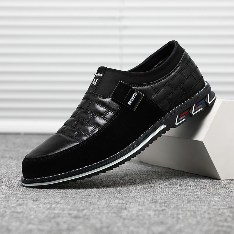 Benjamin – Chaussures Business-Casual Coréennes en Cuir Végan